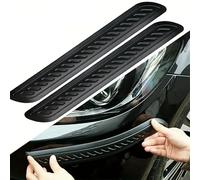 YBERLAOBAN 2 Piece Car Bumper Protector Strip for Seat Ateca 2025 2024 2023 2022 2021 2020-2016, Car Anti-Collision Bumper Door Protector Bumper Guard Anti-Scratch, Black