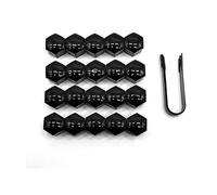 YBERLAOBAN 20 Pcs Wheel Nut Caps for MG HS Plug in Hybrid 2025, Lug Nut Covers Protector Hexagon Dustproof Bolt Tops with Removal Tool ABS Plastic,17mm