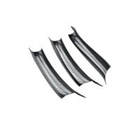 YBFYTUSE Car Interior Door Handle LHD/RHD 3Pcs Car Interior Door Pull Handle Protective Cover Trim For X5 F15 X6 F16 2014 2015 2016-2018 Door Pull Handle Cover(Carbon RHD 3 Pcs)