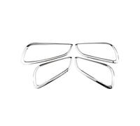 YBFYTUSE Decoration Interior Trim Car Door Interior Handle Decoration Frame Trim for for Focus 3 MK3 2015 2016 2017 2018(Silver)