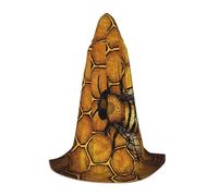 YBGHDAA Bee Honeybee Teen Hooded Cape Cloak For Cosplay Halloween Party Witch Vampire Wizard Masquerade Ball Costume