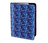 YBGHDAA Blue Galaxy Printing Passport Holder Travel Must Have for Women Men Card Passport Wallet Fit All Standard Passports