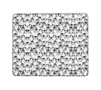 YBGHDAA Cute Baby Penguins Sketch Thick Mouse Pad Desk Mat, Precise Stitch Lock Edge Non-Slip Design For Pc Console Work Study