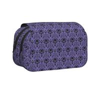 YBGHDAA Haunted Mansion Printing Pencil Case Gel Pens Holder Organizer Bag Portable Artist Painting Pencil Pouch