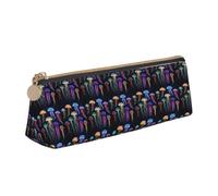 YBGHDAA Jellyfish Ocean Printing School Pencil Case Holder Triangular Cute Pen Marker Pouch for Boys and Girls Gift