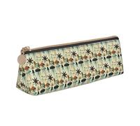 YBGHDAA Jellyfish Ocean Printing School Pencil Case Holder Triangular Cute Pen Marker Pouch for Boys and Girls Gift