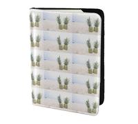 YBGHDAA Pineapples On The Summer Beach Printing Passport Holder Travel Must Have for Women Men Card Passport Wallet Fit All Standard Passports