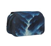 YBGHDAA Rocky Mountain Printing Pencil Case Gel Pens Holder Organizer Bag Portable Artist Painting Pencil Pouch