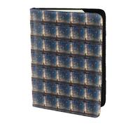 YBGHDAA Starry Night Sky Deep Printing Passport Holder Travel Must Have for Women Men Card Passport Wallet Fit All Standard Passports