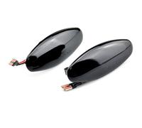 YBGVFCA Turn Flash Lamp Compatible With Jaguar For XJ X350 2003 2004 2005 2006 Car Dynamic Side Marker Light Turn Signal Lamp Flasher Lights(Black)