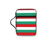 ybhgvc Bulgarian Flag Print Bible Storage Bag Scripture Holder Travel Devotional Home Use Religious Organizer