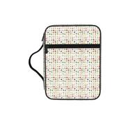 ybhgvc Introduction of Various Vegetables Print Bible Storage Bag Scripture Holder Travel Devotional Home Use Religious Organizer