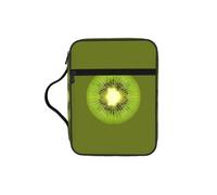 ybhgvc Kiwi Slice Print Bible Storage Bag Scripture Holder Travel Devotional Home Use Religious Organizer