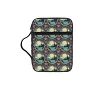 ybhgvc Not All Who Wander are Lost 1 Print Bible Storage Bag Scripture Holder Travel Devotional Home Use Religious Organizer