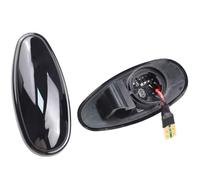 YBHPQRE Compatible With Mitsubishi For I-Miev 2010-2021 Car Left Right Side Marker Turn Signal Blinker Lights Flasher Lights MR522027 Rearview mirror turn signal(Black)