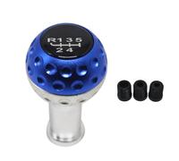 YBHPQRE Gear Shifter Compatible with for GTI for Jetta for Golf Car 5 Speed Gear Shift Lever Handle Handle Lever Gear Shift Knob(Blue)