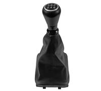 YBHPQRE Gear Shifter Compatible with Peugeot 206 406 Car Accessories 5 Speed Gear Shift Knob Hand Speed Pen Gaiter Boot Cover(Gear Shift Blackcap)