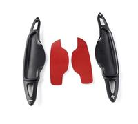 YBHPQRE Paddle Shifter Compatible with Genesis for GV70 for GV80 2022 2023 for G80 2019 2020 Car Steering Wheel Paddle Shifter Extension Cover Trim Accessories(Black)