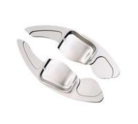 YBHPQRE Paddle Shifter Compatible with Skoda for Octavia A7 MK3 5E RS VRS for Superb B8 for Kodiaq for Karoq for Scala Steering Wheel Shift Paddle Extend Shifters Gear(Silver)