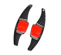 YBHPQRE Paddle Shifter Compatible with Vw for Passat for Atlas 2018 2019 2020 for CC for Phideon Car Steering Wheel Paddle Shifter Extension Lever Sticker(Black)