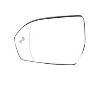 YBHPQRE Wing Mirror Lower Glass Compatible With Lincoln For Nautilus 2018 2019 2020 2021 2022 Car Rearview Mirror Glass Lenses Exterior Side Reflective Glass Lens With Heating Blind Spot(1pcs Left)