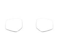 YBHPQRE Wing Mirror Lower Glass Compatible With Mitsubishi For Pajero Sport 2006 2007 2008 2009 2010 2011 2012 2013 Car Side Rearview Mirror Glass Lenses Reflective Glass Lens With Heating(2pcs)