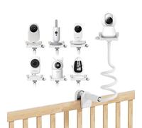 Ybludiy Flexible Baby Camera Mount for GHB/HelloBaby Monitor, Babyphone Accessories Holder for Momcozy/Boifun/Babystar/ieG lemil/Jeeber/Philips Video Monitors