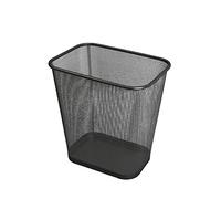Ybmhome Steel Mesh Rectangular Open Top Waste Basket Bin Trash Can for Office Home 8x12x12 Inches 1103s (1, Black)