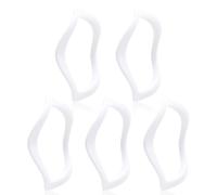 YBMYCM 5PCS Acrylic Chunky Bangle Bracelets for Women Resin Geometric Irregular Wristbands Stackable Bracelet Gift Jewelry, One Size, Acrylic, no gemstone