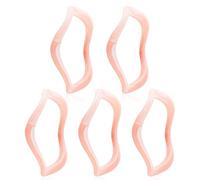 YBMYCM 5PCS Acrylic Chunky Bangle Bracelets for Women Resin Geometric Irregular Wristbands Stackable Bracelet Gift Jewelry, One Size, Acrylic, no gemstone