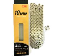 YBN S10CR S10 S2 - SILVER 10 speed Chain Shimano Road Bike MTB GOLD BOX