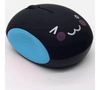 YBNKKUXKN Cute Wireless Mouse with 2.4GHz USB Receiver Dual Mode Computer Mouse Silent Clicks for Laptops PC With Mouse Pad(Blu,Blink)