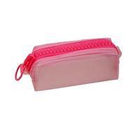 YBNKKUXKN Pen Pouch Pencil Cute Pencil Pouch with Zipper Small Stylish Lightweight Pencil Case Stationery Organizer, for Daily Use Stationery Supplies(Rose)