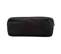 YBNKKUXKN Pen Pouch Pencil Double Layer Big Capacity Pencil Case Blank Simple Pen Pouch with Zipper, for Adult Students Officers Stationery Supplies(Wei)