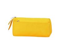 YBNKKUXKN Pen Pouch Pencil Minimalist Large Capacity Pencil Case Lightweight Portable Zipper Pencil Pouch Office Stationery Organizer Stationery Supplies(Gelb)