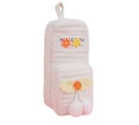 YBNKKUXKN School Starts Capacity Pencil Case 3D Big Pencil Bag Pouch Box Organizer Pen Case with Handles Aesthetic Supply for Girls(Wei)