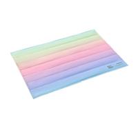 YBNSXP Pet Rainbow Gradient Ice Nest Dog Mat Sleeping Mat Summer Ice Nest Cat Ice Nest Mat, Pet Ice Mat, Cat Accessories(S)