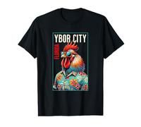 Ybor City Florida Beach Chicken Rooster Lover Value Graphic T-Shirt