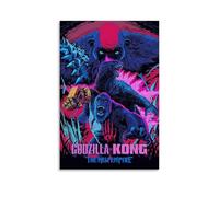 YBRSHGFT Godzilla And Kong New EmpireClassic Movie Poster Canvas Oil Painting Wall Art Canvas Art Living Room Home Decoration24x36inch(60x90cm) Unframe-style-7