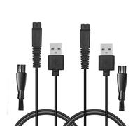 YBSCJHGR USB Charger Cable Compatible with Freebird Head Shaver, 5V 1A Electric Razor Charging Cord, 2 PCS