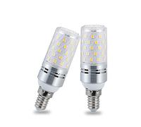 YBTOP 12W E14 LED Corn Screw Bulbs,1200lm 3000K Warm White,100W Incandescent Bulbs Equivalent,Not-dimmable,2-Pack