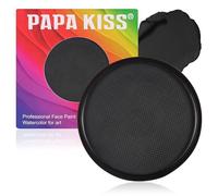 YBUETE Black Face Body Painting,Water-based Face Paints Makeup Palette for Adults,Professional Non Toxic Face Painting for Halloween SFX Skeleton Vampire Joker Zombie Goth Cosplay Makeup Party