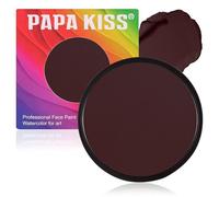 YBUETE Brown Face Body Painting,Water-based Face Paints Makeup Palette for Adults Baseball Game,Professional Non Toxic Face Painting for Halloween SFX Skeleton Vampire Joker Zombie Goth Cosplay Makeup