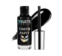 YBUETE Halloween Black Tooth Paint,Temporary Black Teeth Paint for Cosplay,Safe,Quick Dry Realistic,Special Effects Makeup for Theater,Halloween Clown Skeleton Zombie Vampire Costume Makeup