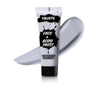 YBUETE Light Grey Cream Face Body Paint for Adults Halloween Cosplay SFX Makeup