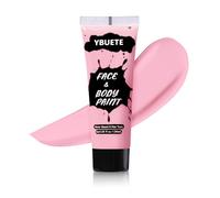 YBUETE Light Pink Cream Face Body Paint for Adults Halloween Cosplay Makeup