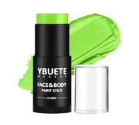 YBUETE Ogre Green 2 Water Based Face Body Paint Stick for Halloween SFX Makeup