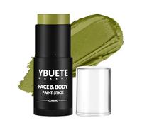 YBUETE Ogre Green Water Based Face Body Paint Stick for Halloween SFX Makeup