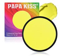 YBUETE Yellow Face Body Painting,Water-based Face Paints Makeup Palette for Adults Party,Professional Non Toxic Painting for Halloween SFX Skeleton Vampire Joker Zombie Goth Cosplay Makeup