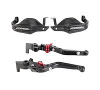 YBVDCXP Brake Motorcycle Protector Motorycle Brake Clutch Levers Adjustable Foldable Extendable Control for QJMOTO Fort 350 GT 350GT Handlebar Handguard Hand Guard